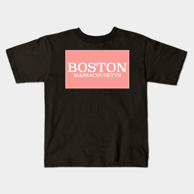 Boston Kids T-Shirt by Rosemogo